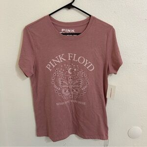 NWT Lucky Brand Pink Floyd Women’s Shirt Size Small Shirt Sleeve Top